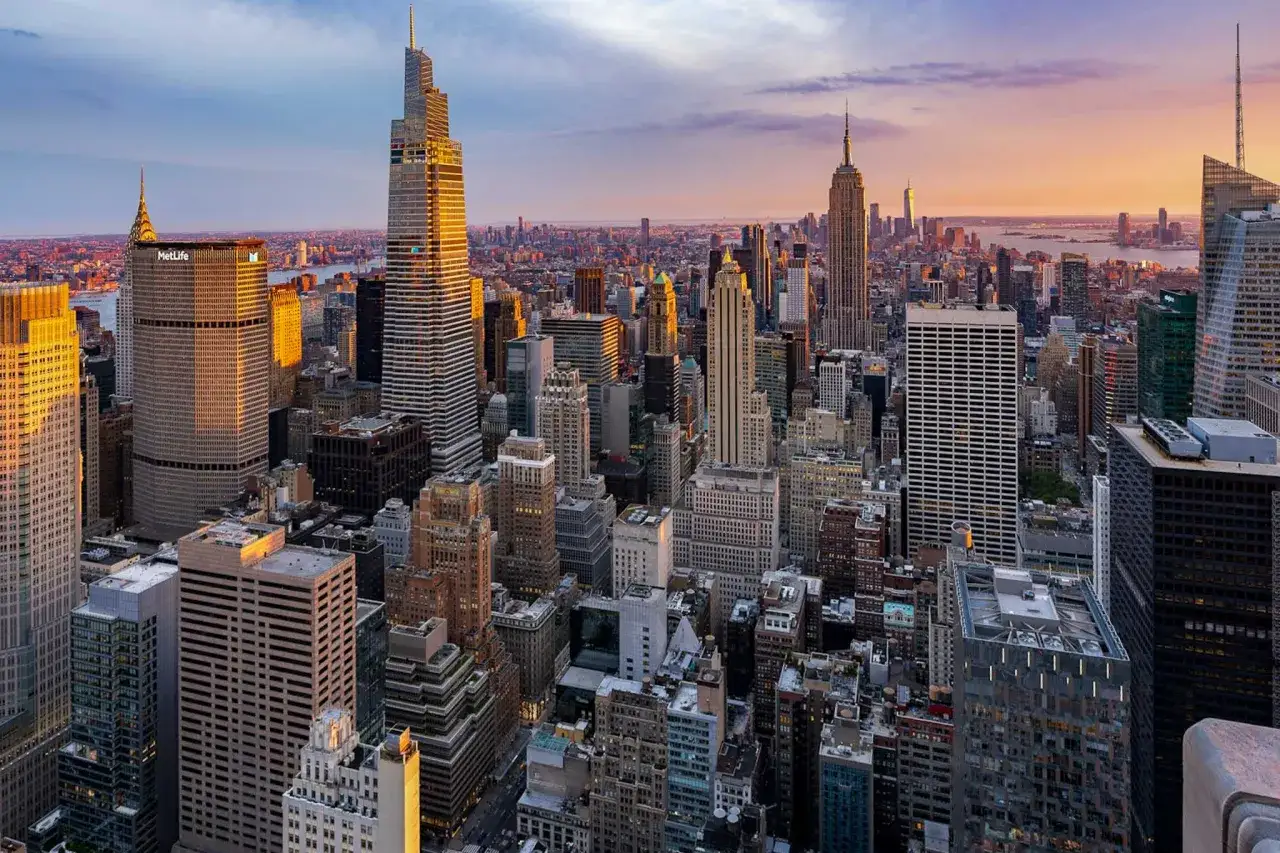 New York City skyline osservatori a confronto