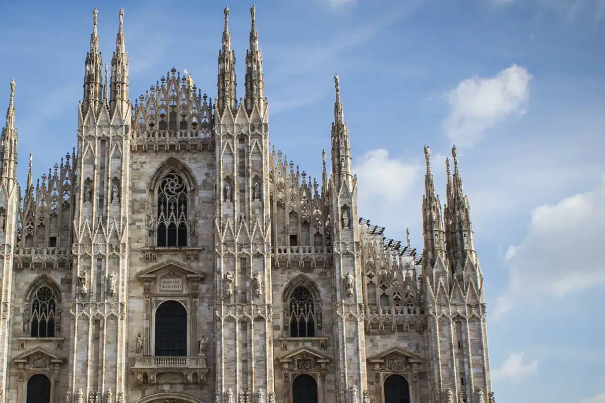 Mediolan mapa Włoch Lombardia