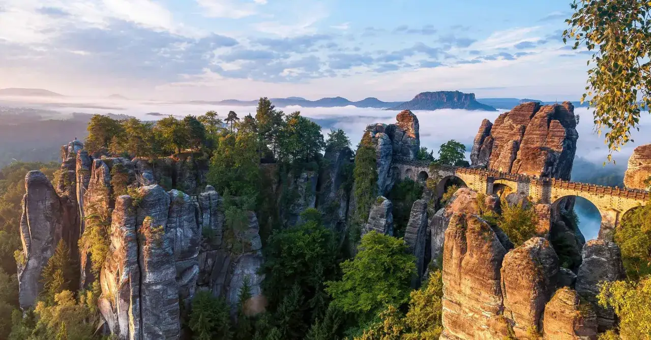 S&auml;chsische Schweiz Basteibr&uuml;cke