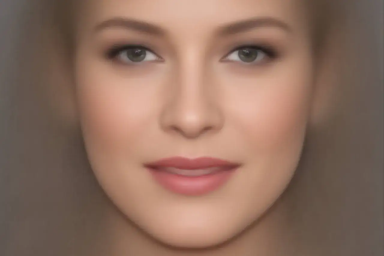 modelka twarzy portret naturalny