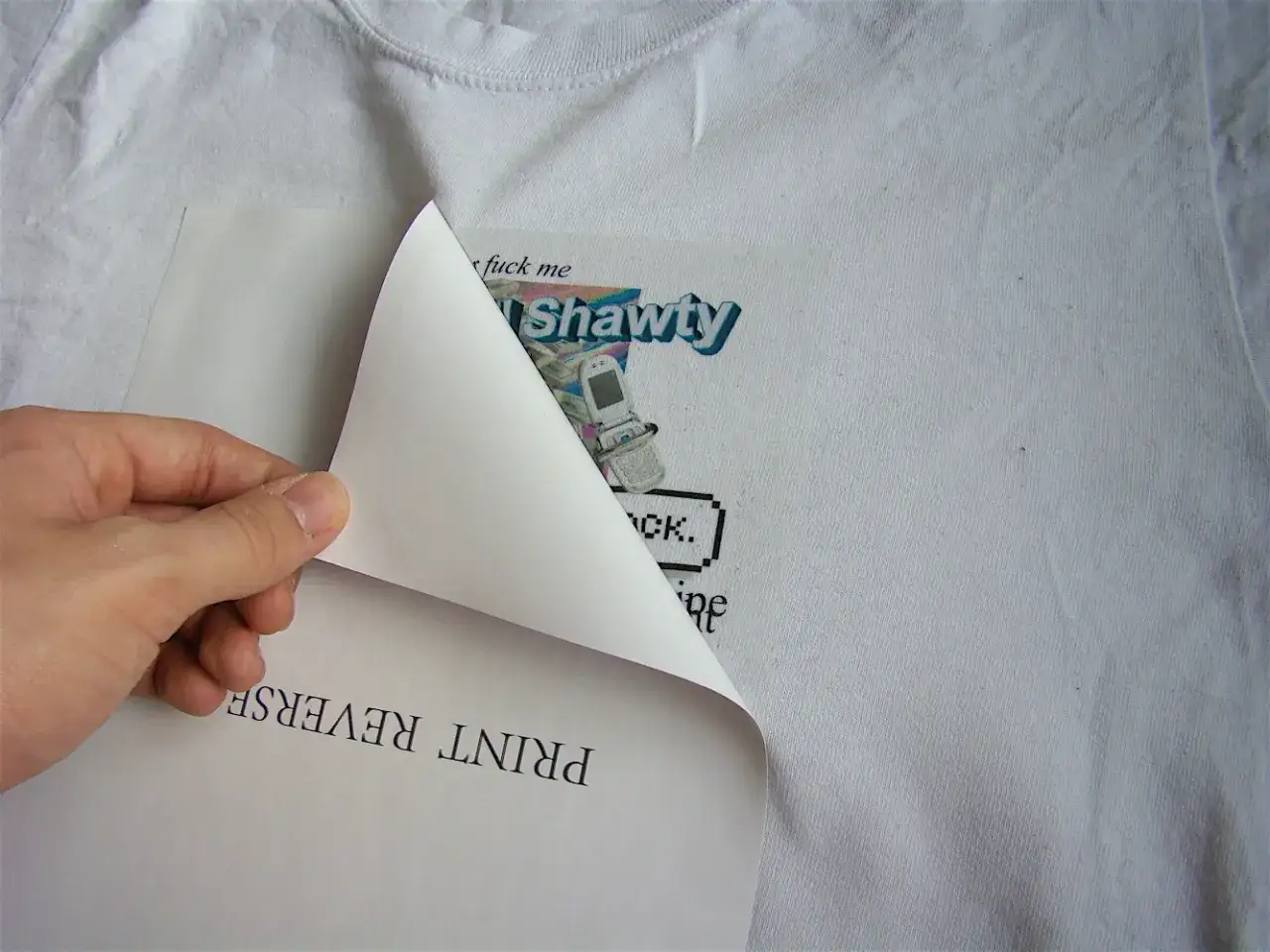 papier transferowy na koszulce