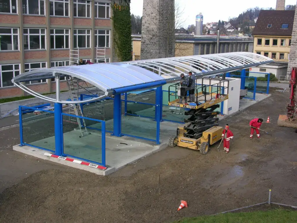 Budowa myjni bezdotykowej infrastruktura