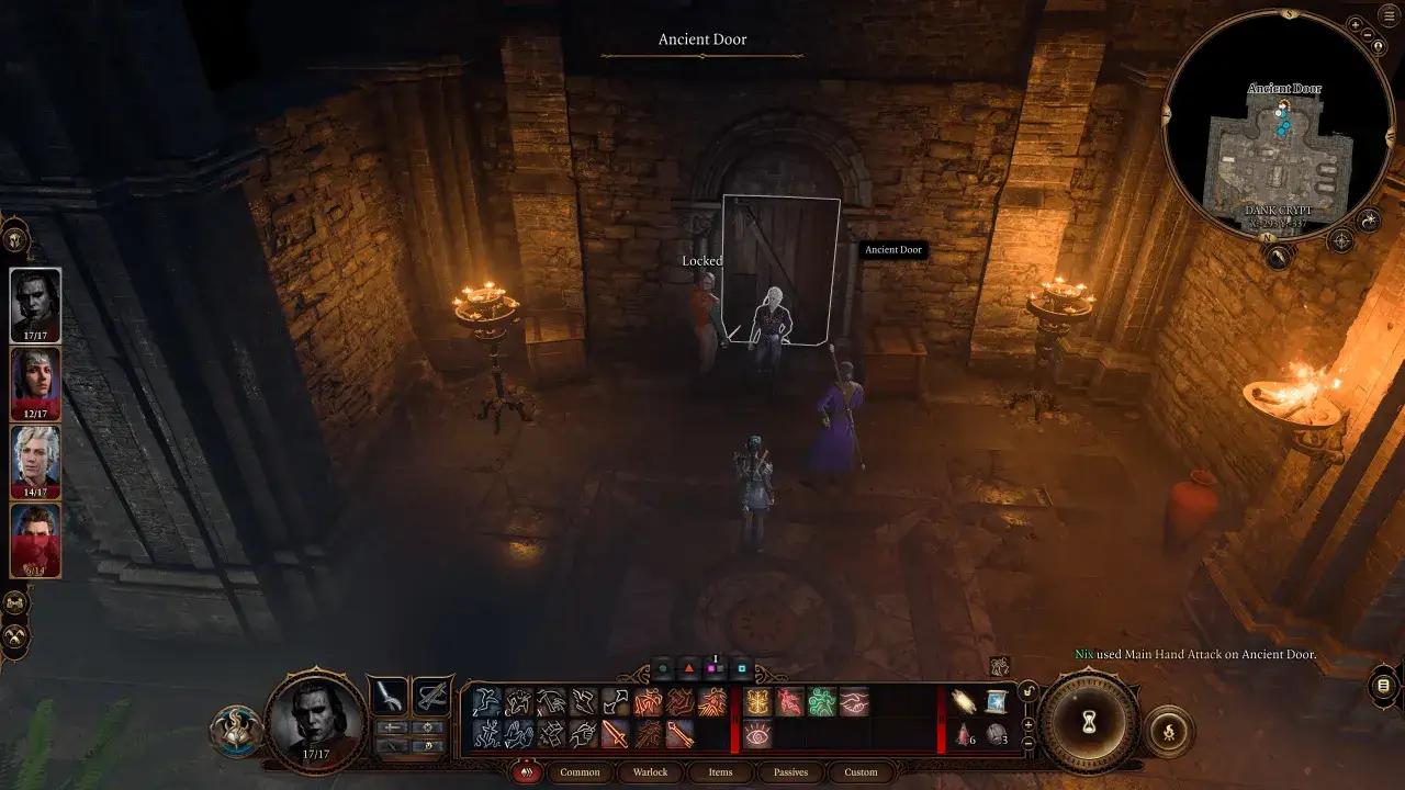Baldur's Gate 3 Zwiędlak lokalizacja Wilgotna Krypta