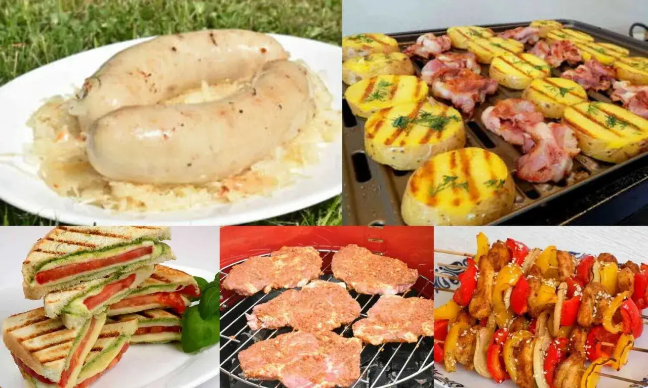 Grillowana kark&oacute;wka, ziemniaki z boczkiem, kanapki, szaszłyki i kiełbaski. Dowiedz się, ile grillować kark&oacute;wkę na grillu elektrycznym.