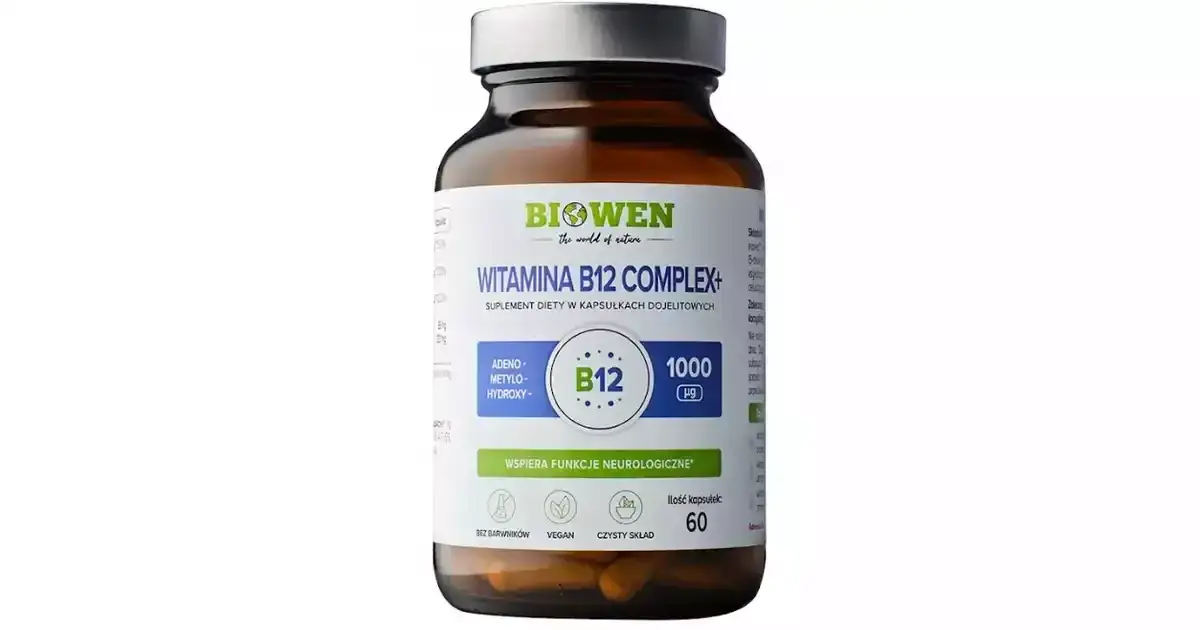 suplementy witamina B12 weganizm
