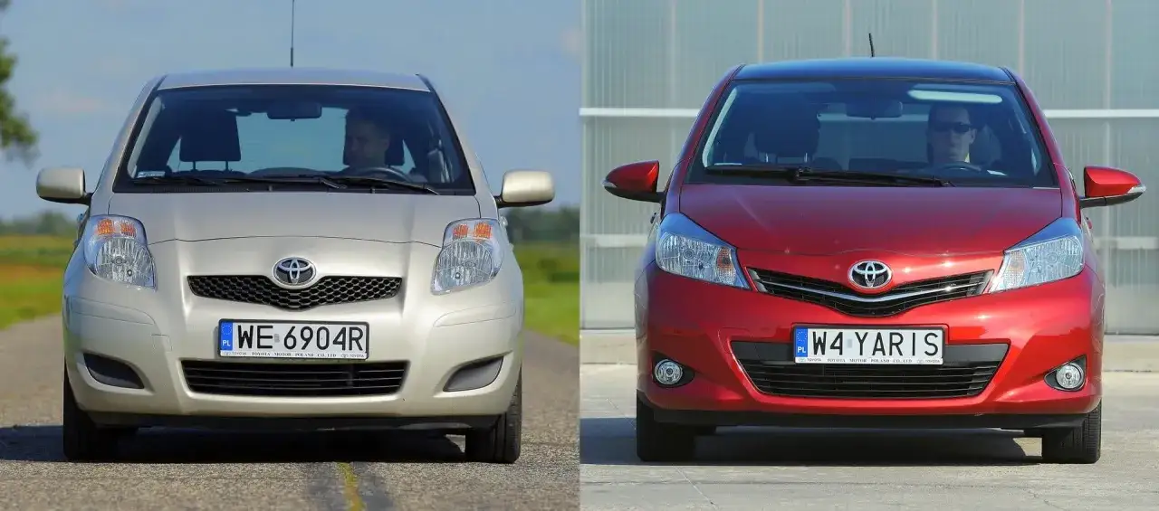 Toyota Yaris III pojemność baku porównanie wersji