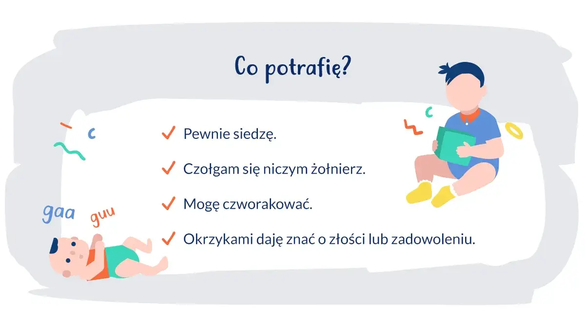 8 miesięczne dziecko rozwój