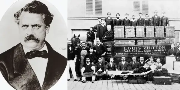 Louis Vuitton młodość portret