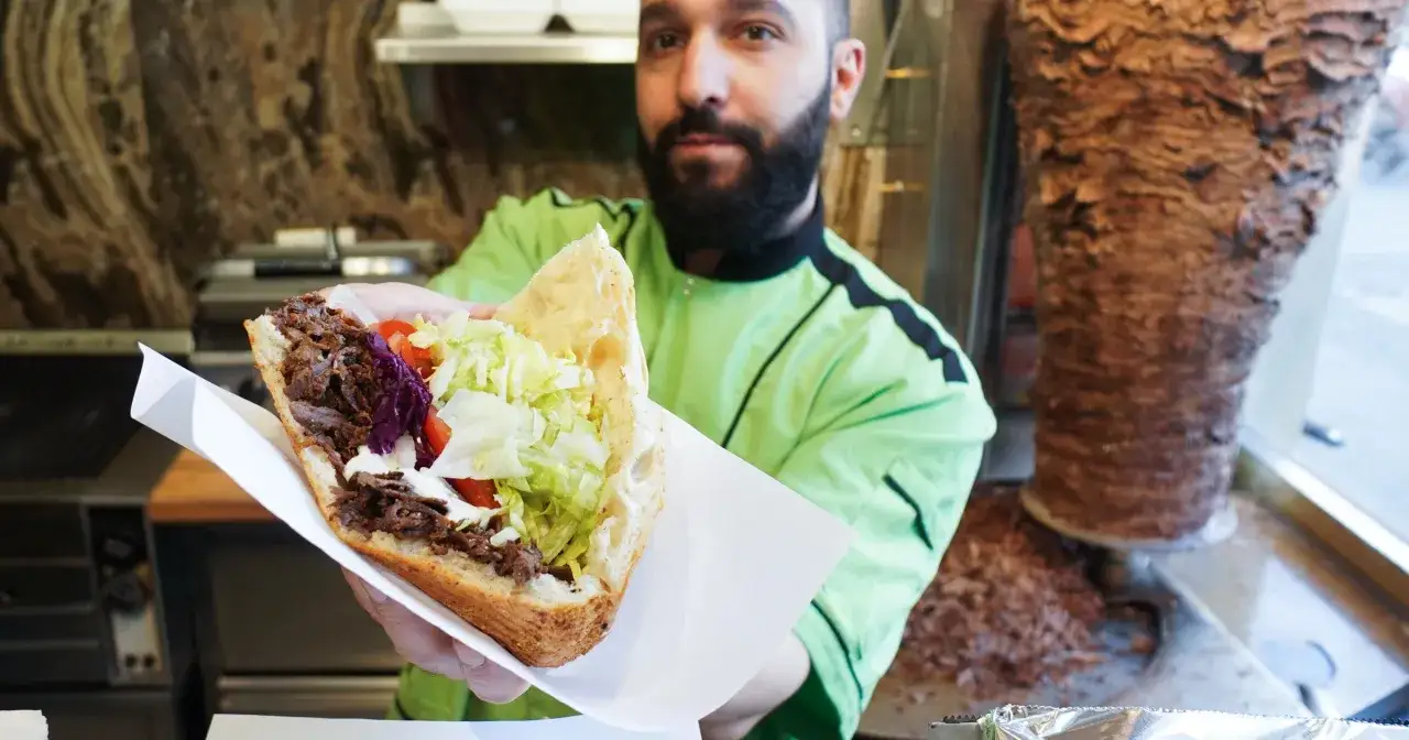 kebab w Niemczech street food