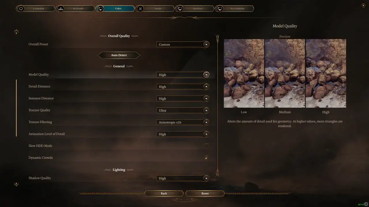 Baldur's Gate 3 ustawienia graficzne optymalizacja