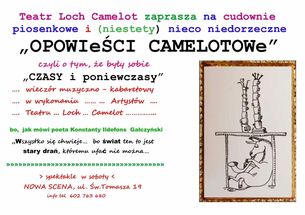 Teatr Loch Camelot zaprasza na 