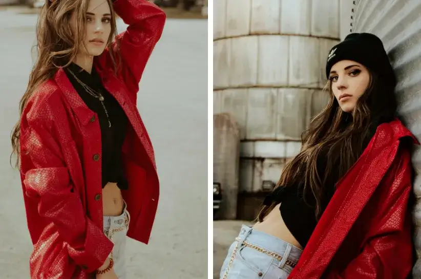 Stylowe stylizacje z łańcuchem przy spodniach