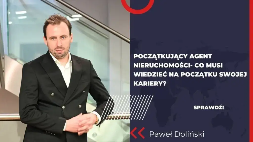 agent nieruchomości rozważa karierę