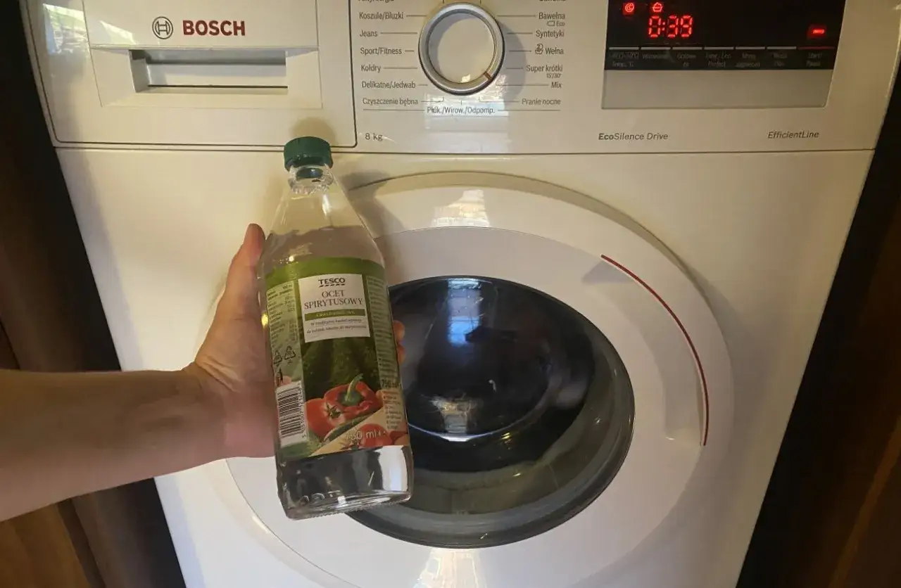 ocet soda czyszczenie pralki