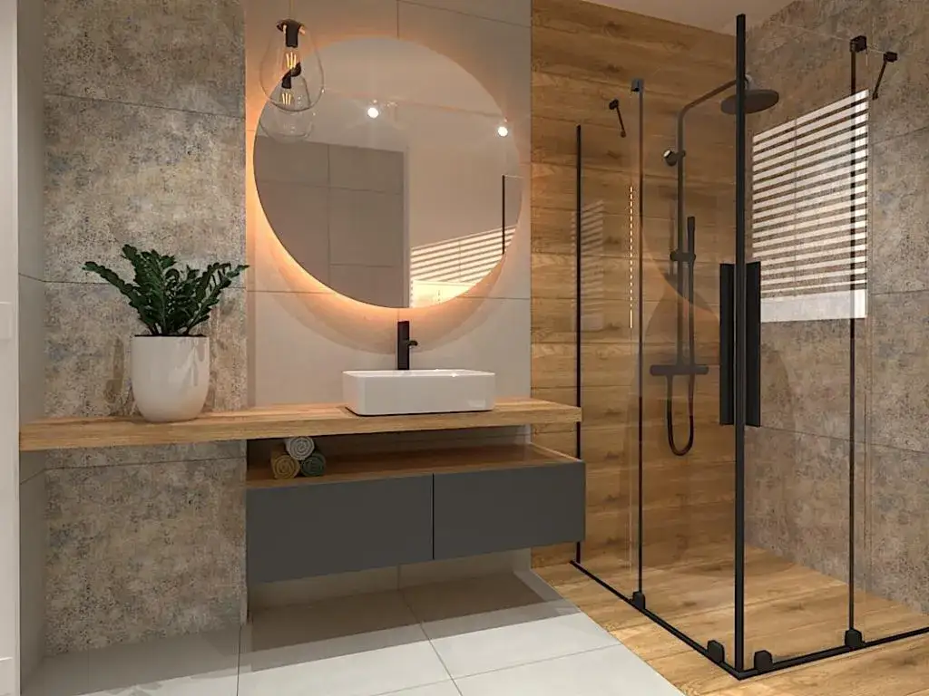 przykładowe aranżacje łazienek