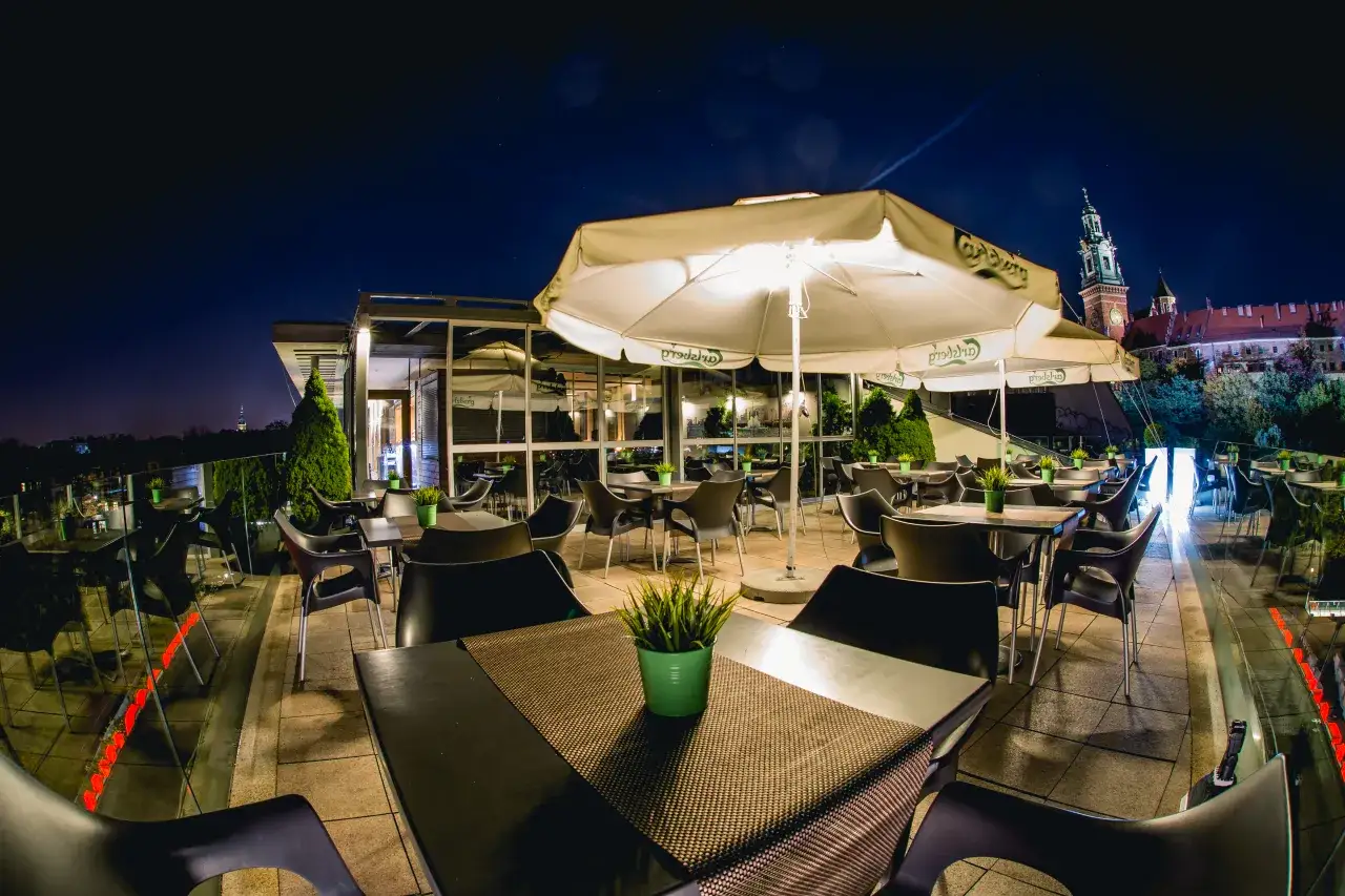 Restauracja z widokiem na Wawel