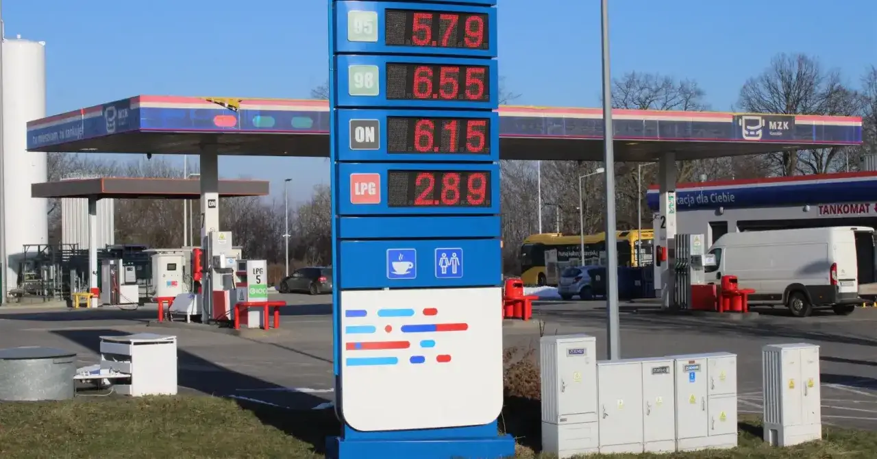 aktualne ceny lpg stacje paliw polska mapa
