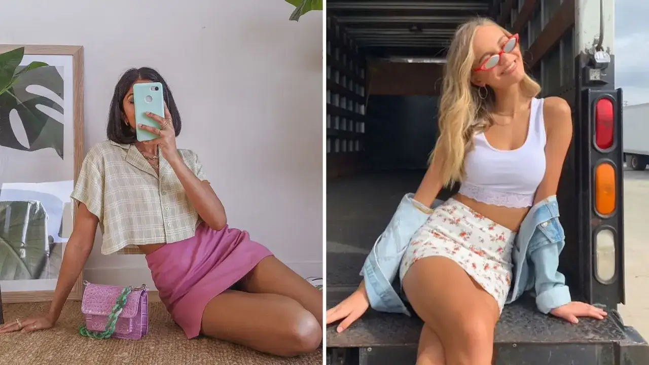 sp&oacute;dnice mini dla niskich os&oacute;b stylizacje