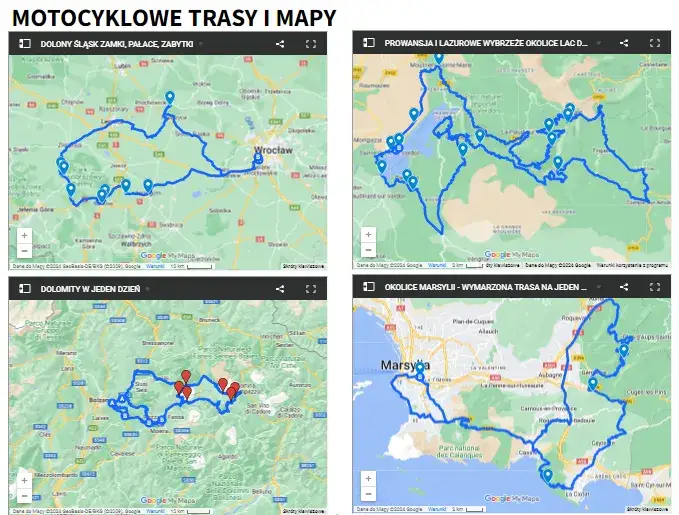 Zdjęcie Najlepsze trasy motocyklowe w Polsce z mapami i praktycznymi poradami