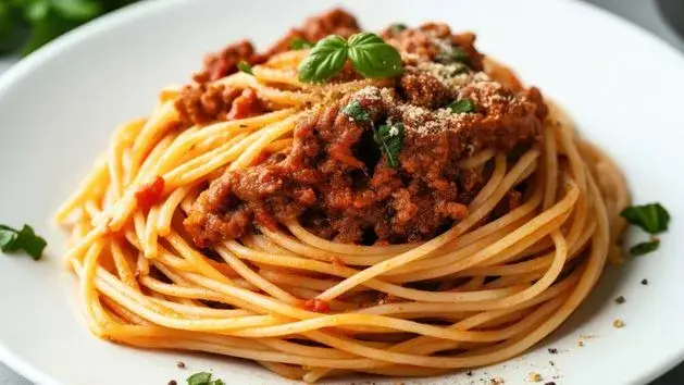 Zdjęcie Pyszny przepis na spaghetti z mięsa mielonego, który zaskoczy wszystkich