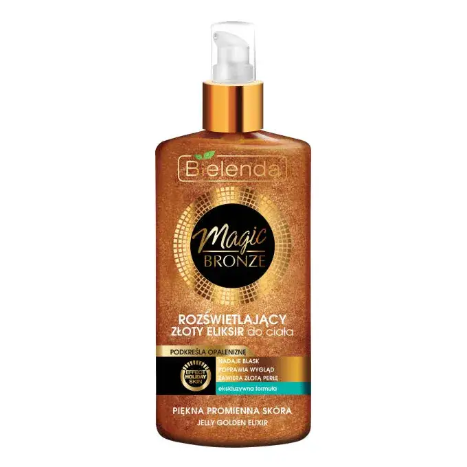 Zdjęcie Bielenda rozświetlający złoty eliksir – odkryj jego niesamowite właściwości