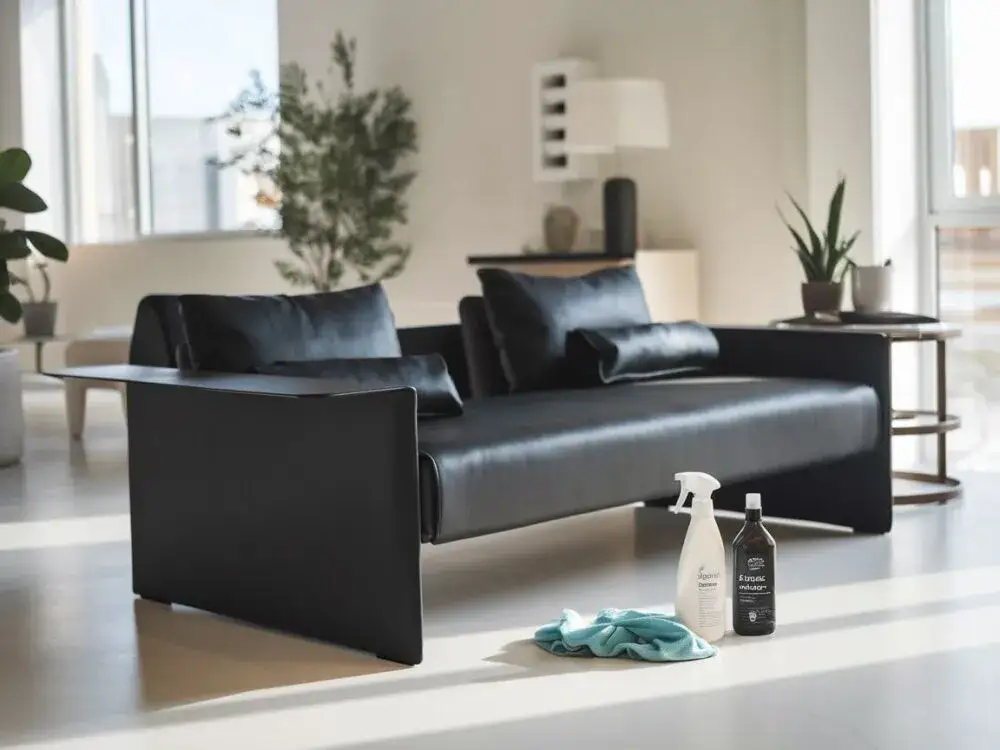 Zdjęcie Skuteczne sposoby na czyszczenie czarnych mebli matowych bez smug