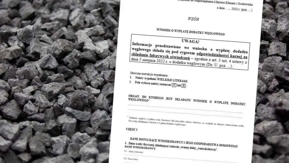 Zdjęcie Jak prawidłowo wypełnić wniosek o dodatek węglowy - Poradnik