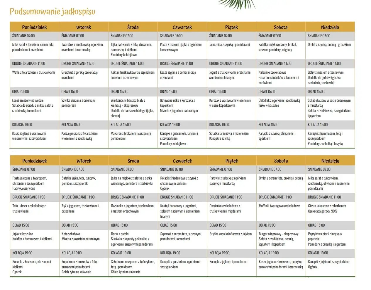 Zdjęcie Kompletna dieta insulinowa z jadłospisem PDF: gotowy plan na 7 dni