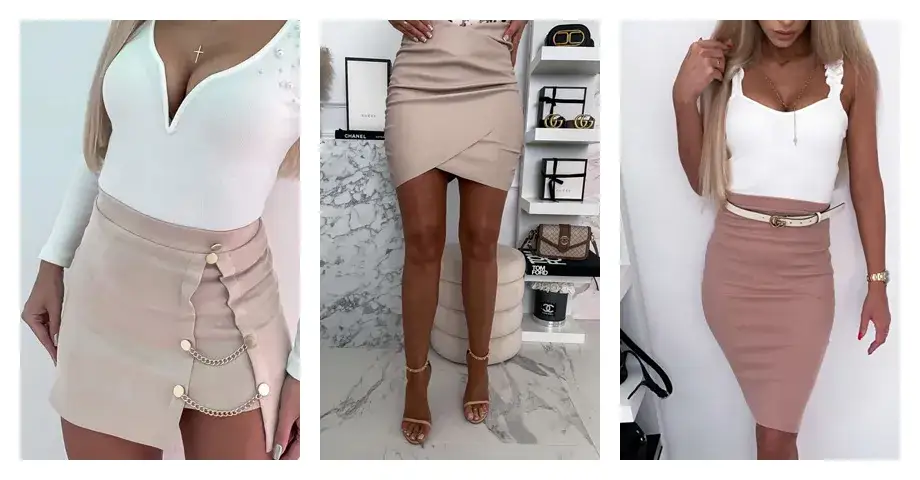 Zdjęcie Jaką bluzkę do beżowej spódnicy wybrać, aby wyglądać stylowo?