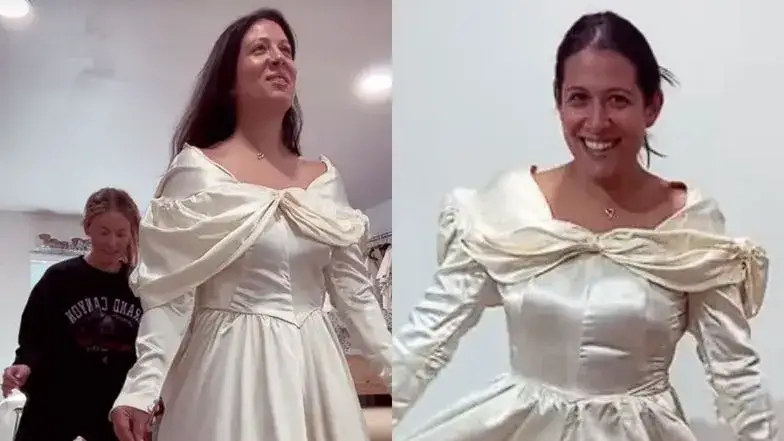 przer&oacute;bka sukni ślubnej upcykling