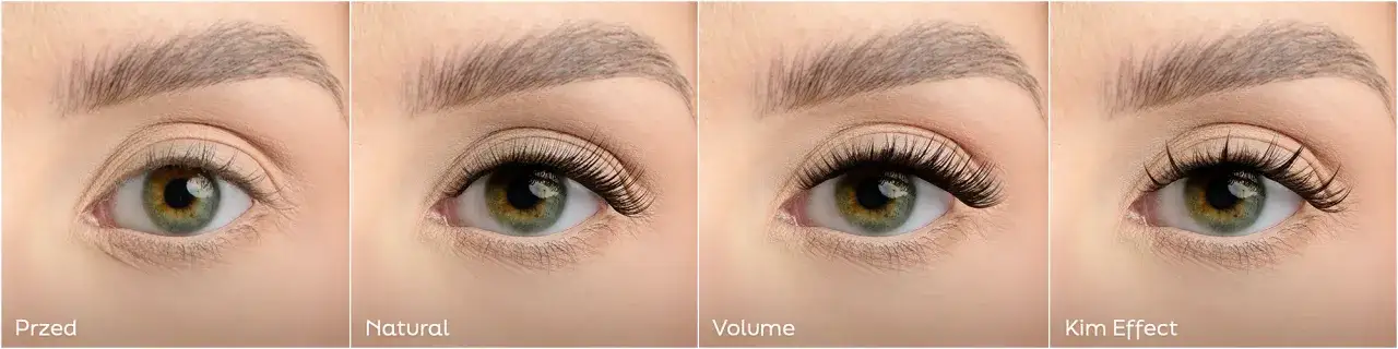 Rzęsy na pasku efekt Kim K DIY