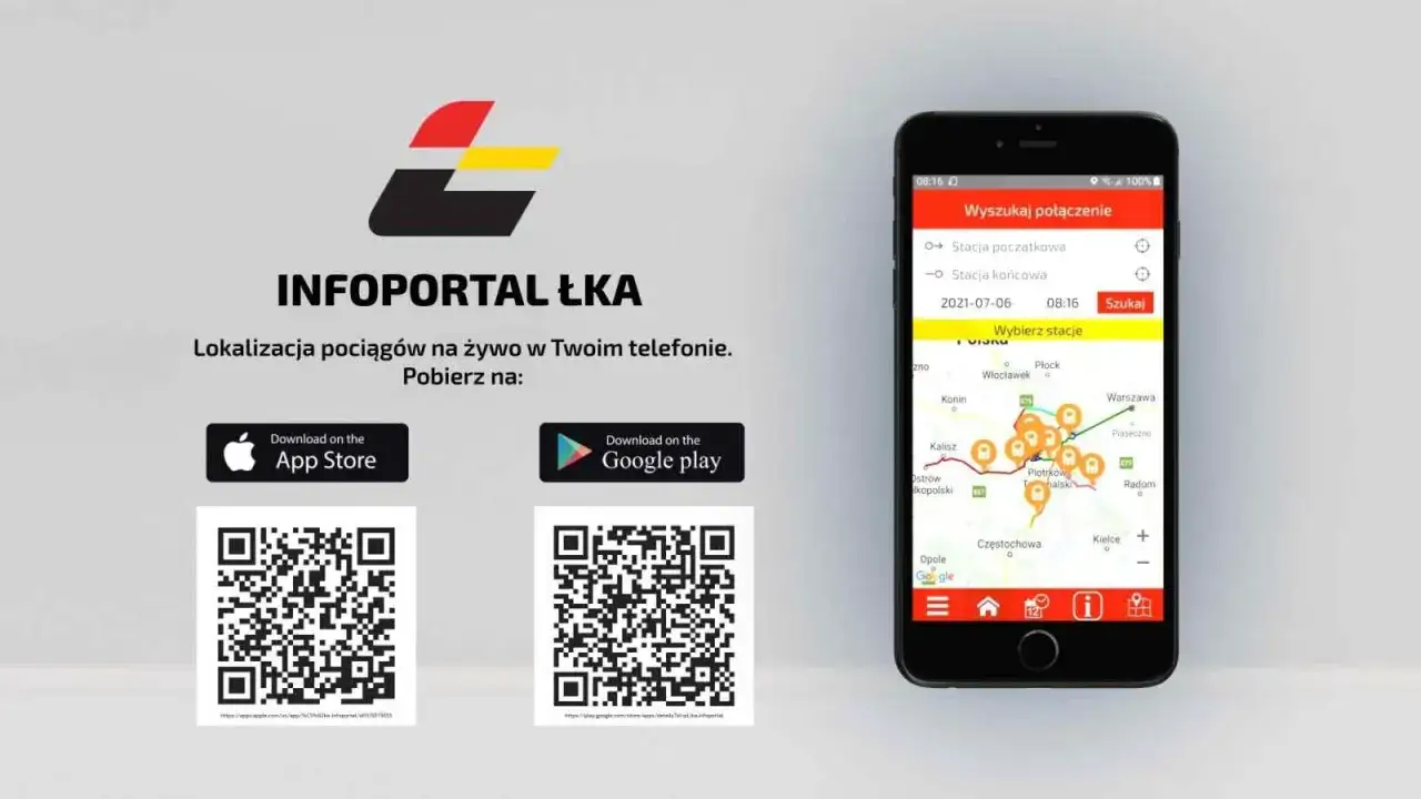 Aplikacje mobilne śledzenie pociąg&oacute;w Polska