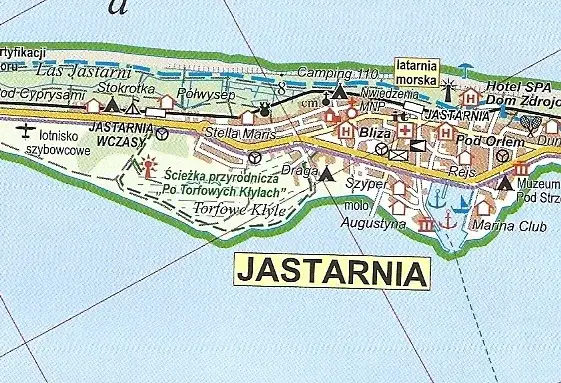 mapa kempingów polskie wybrzeże