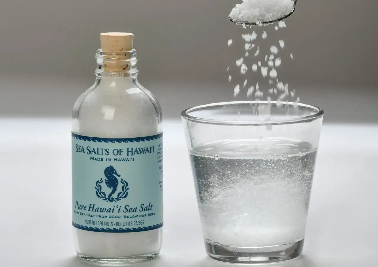 S&oacute;l morska z butelki 