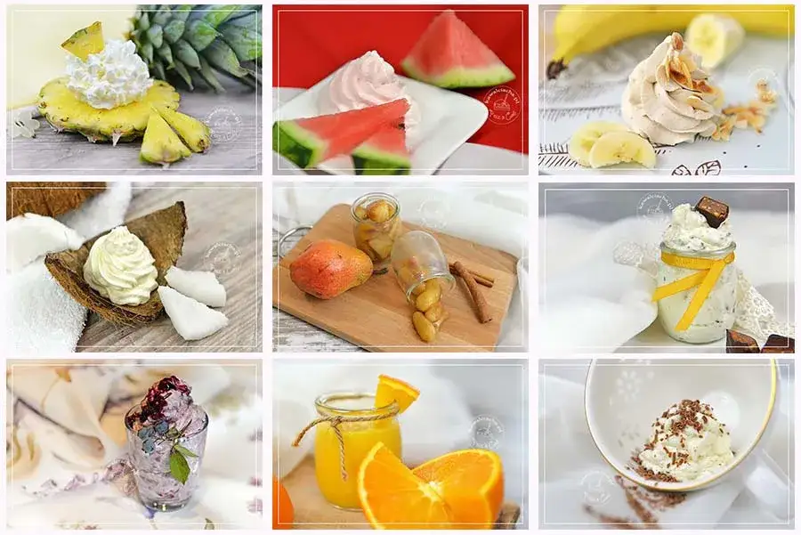 r&oacute;żne rodzaje krem&oacute;w do dekoracji tort&oacute;w