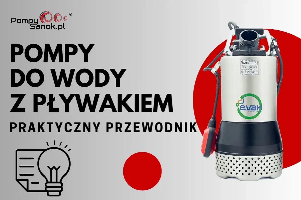 Pompa do wody zanurzeniowa z pływakiem, idealna do praktycznych zastosowań.