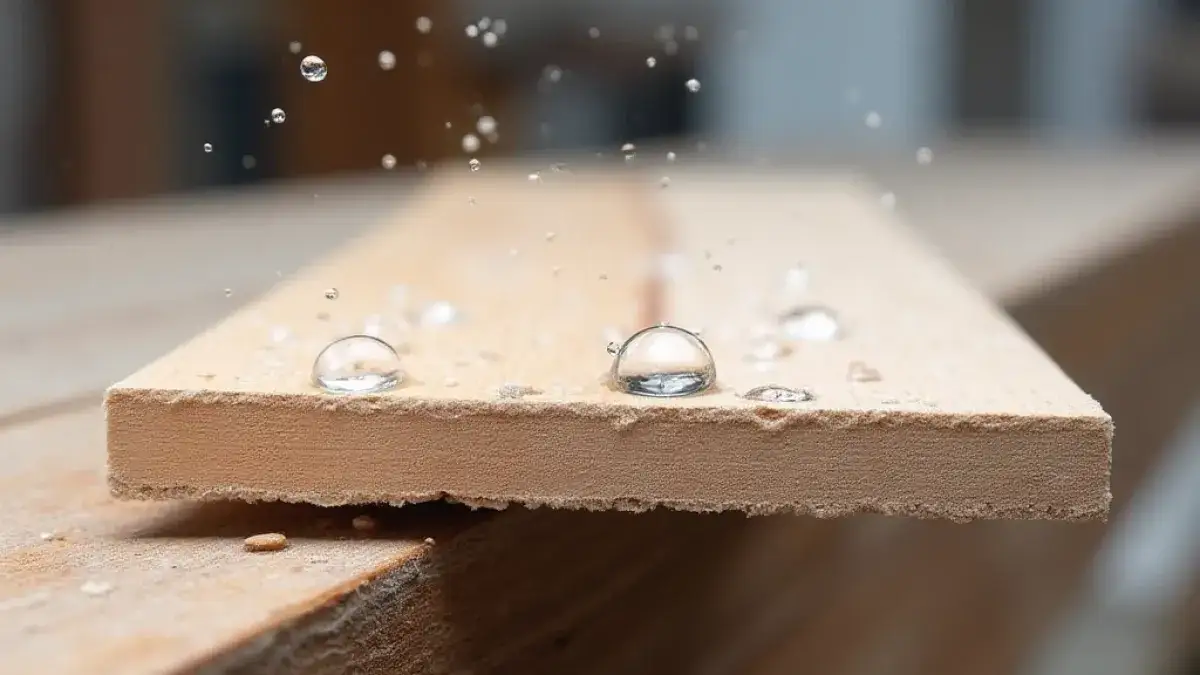 ochrona krawędzi MDF przed wilgocią