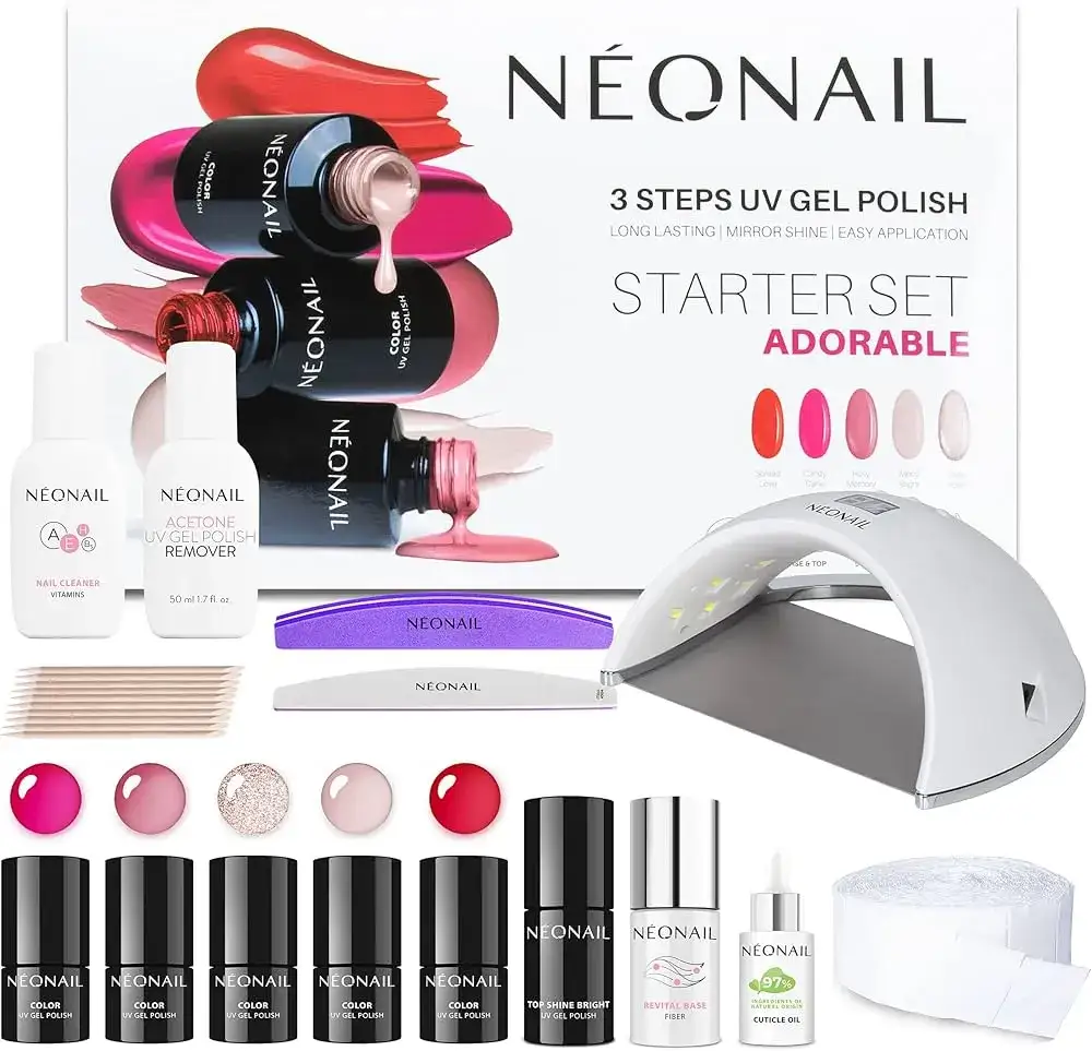 zestaw startowy do manicure hybrydowego