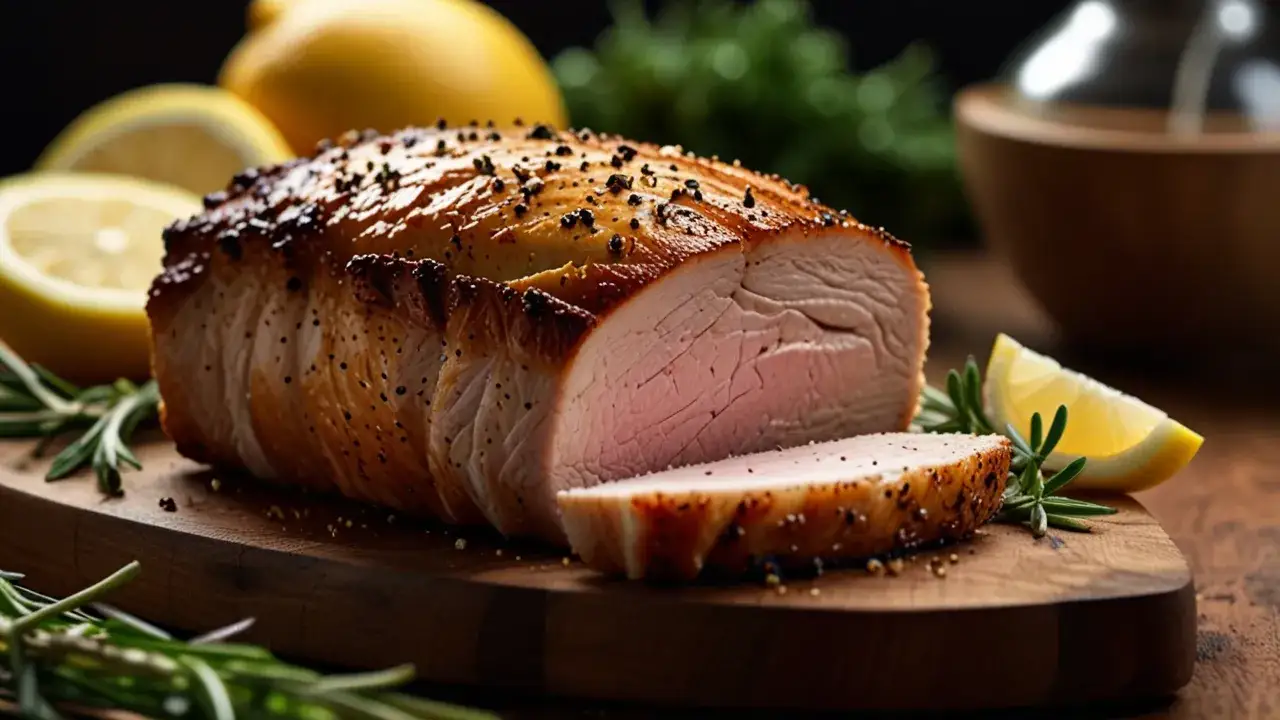 Zdjęcie  Jak długo i w jakiej temperaturze piec schab w piekarniku, by był idealny?