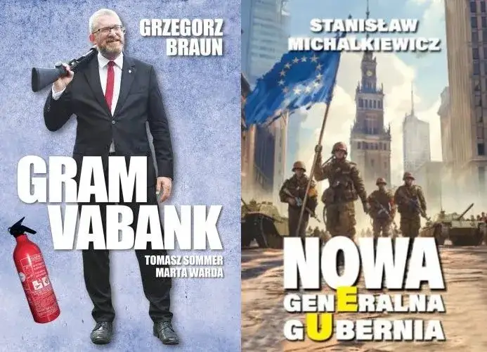 okładki film&oacute;w Grzegorza Brauna 3S Media