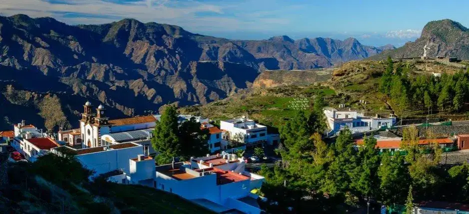Gran Canaria g&oacute;rskie miasteczka