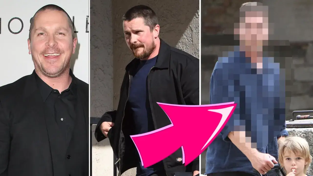 Christian Bale, gwiazda, która musiała przejść drastyczną metamorfozę i schudnąć do roli w miesiąc. Pokazano jego różne wcielenia.