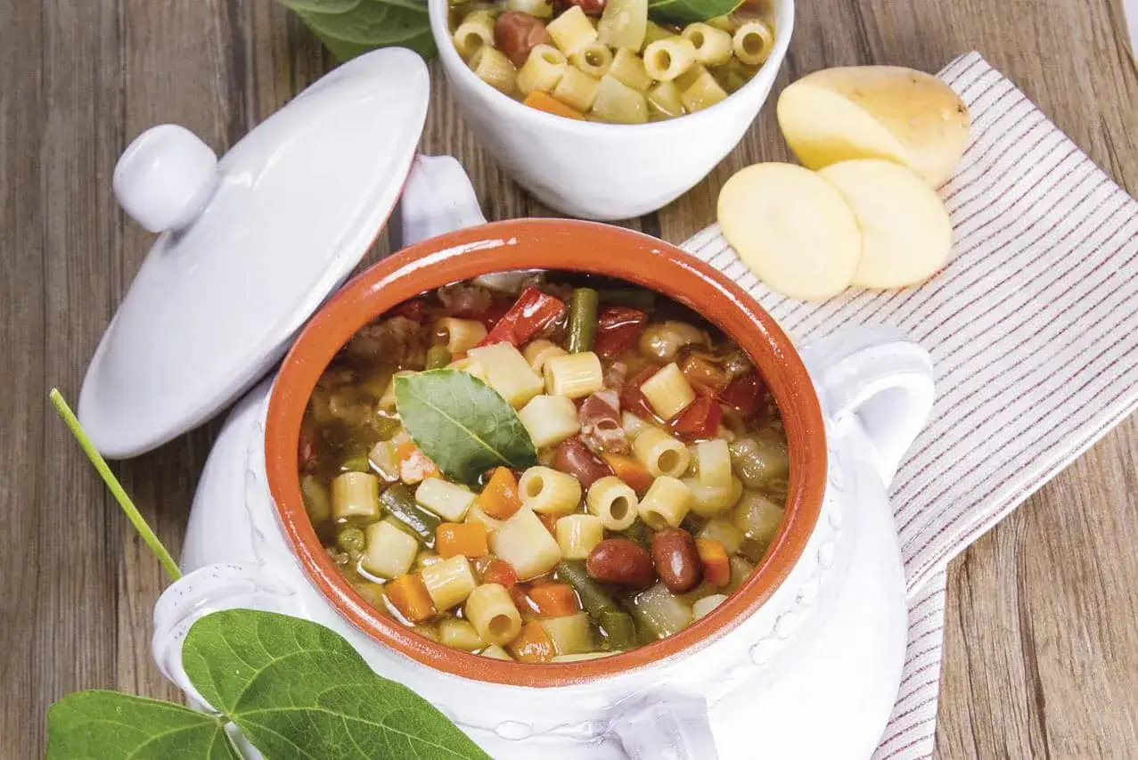 Minestra di fagioli e patate ingredienti