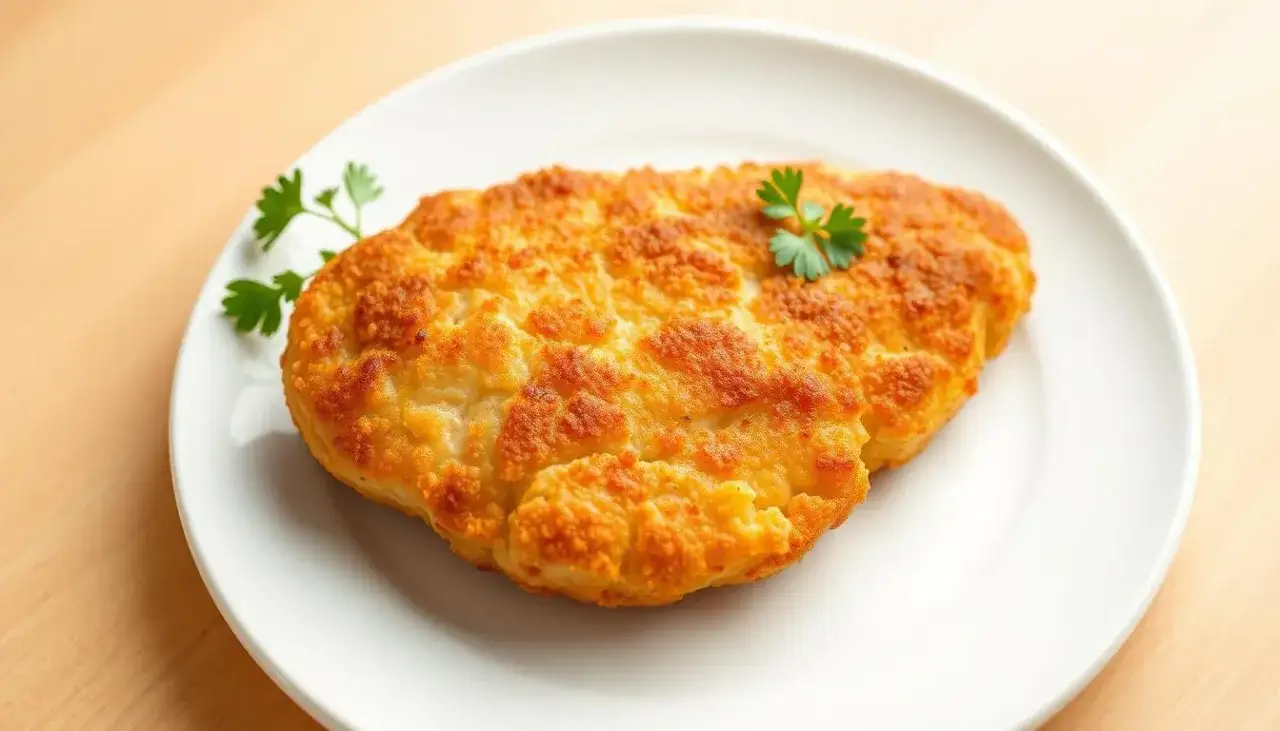 Tabela por&oacute;wnująca kaloryczność kotlet&oacute;w z kurczaka r&oacute;żnie przygotowanych