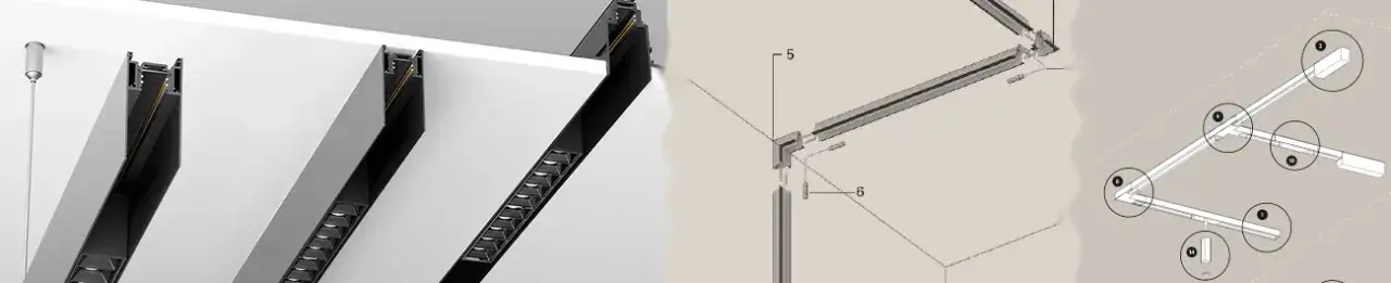 montaż szynoprzewodu oświetleniowego smart home