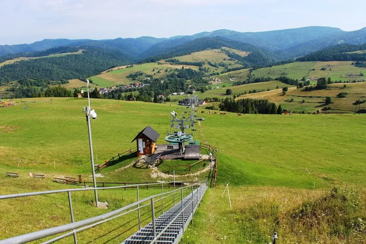 Wąw&oacute;z Homole jesienią
