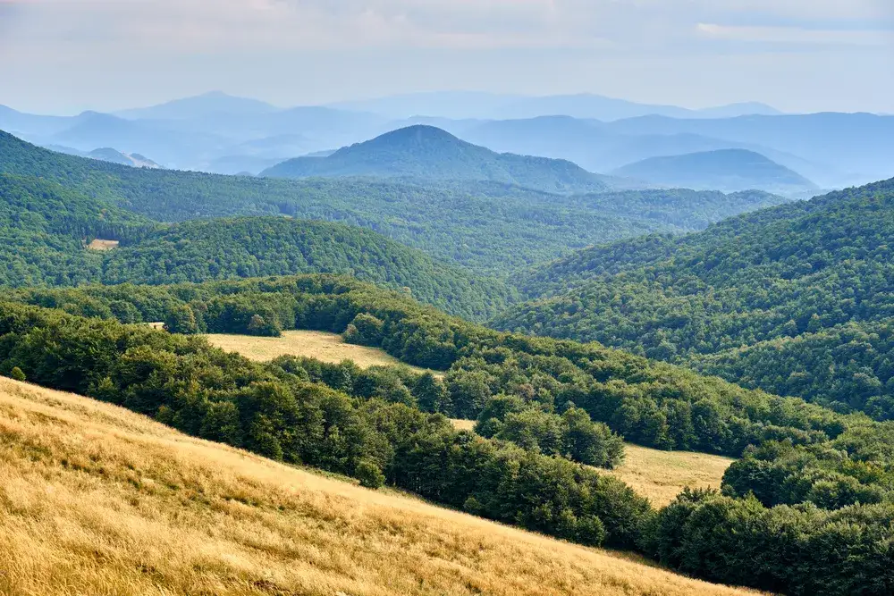 Bieszczady krajobrazy różnorodność