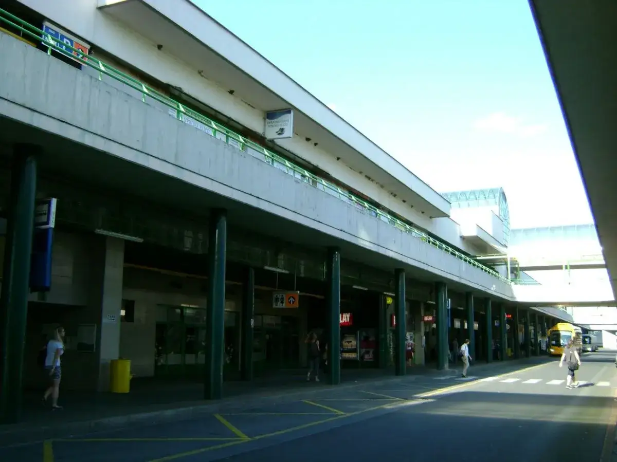 Dworzec autobusowy Čern&yacute; Most Praga