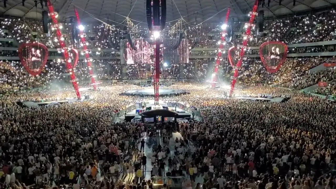 scena koncertowa ed sheeran