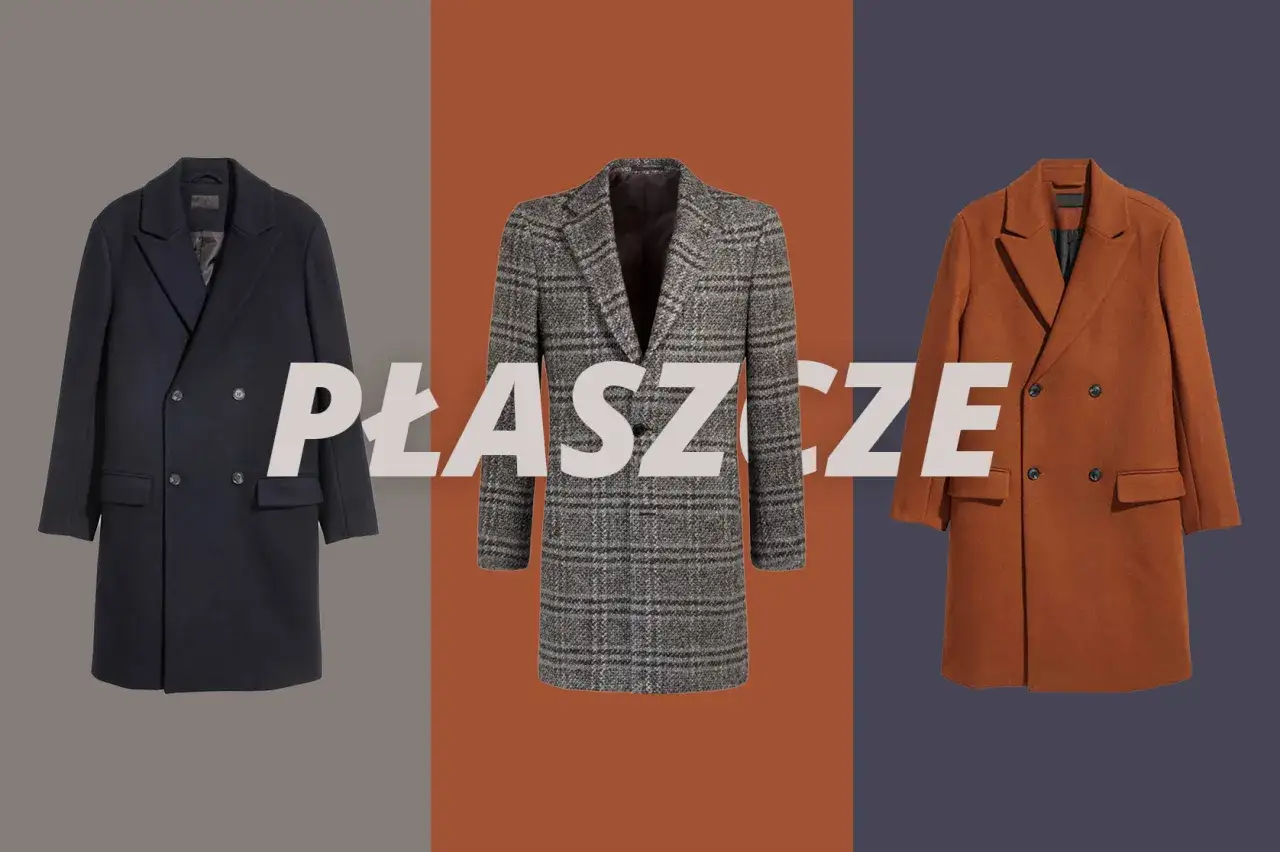 Skład materiału płaszcza - metka
